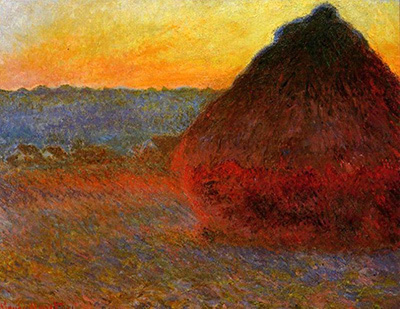 Haystacks, Claude Monet 