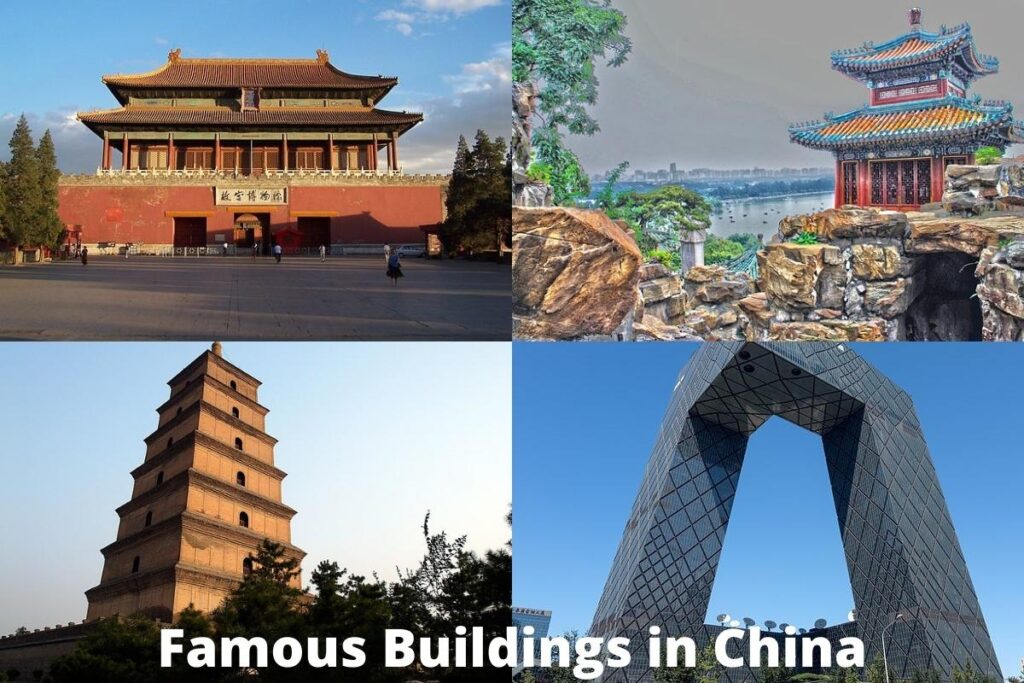 what are buildings made of in china